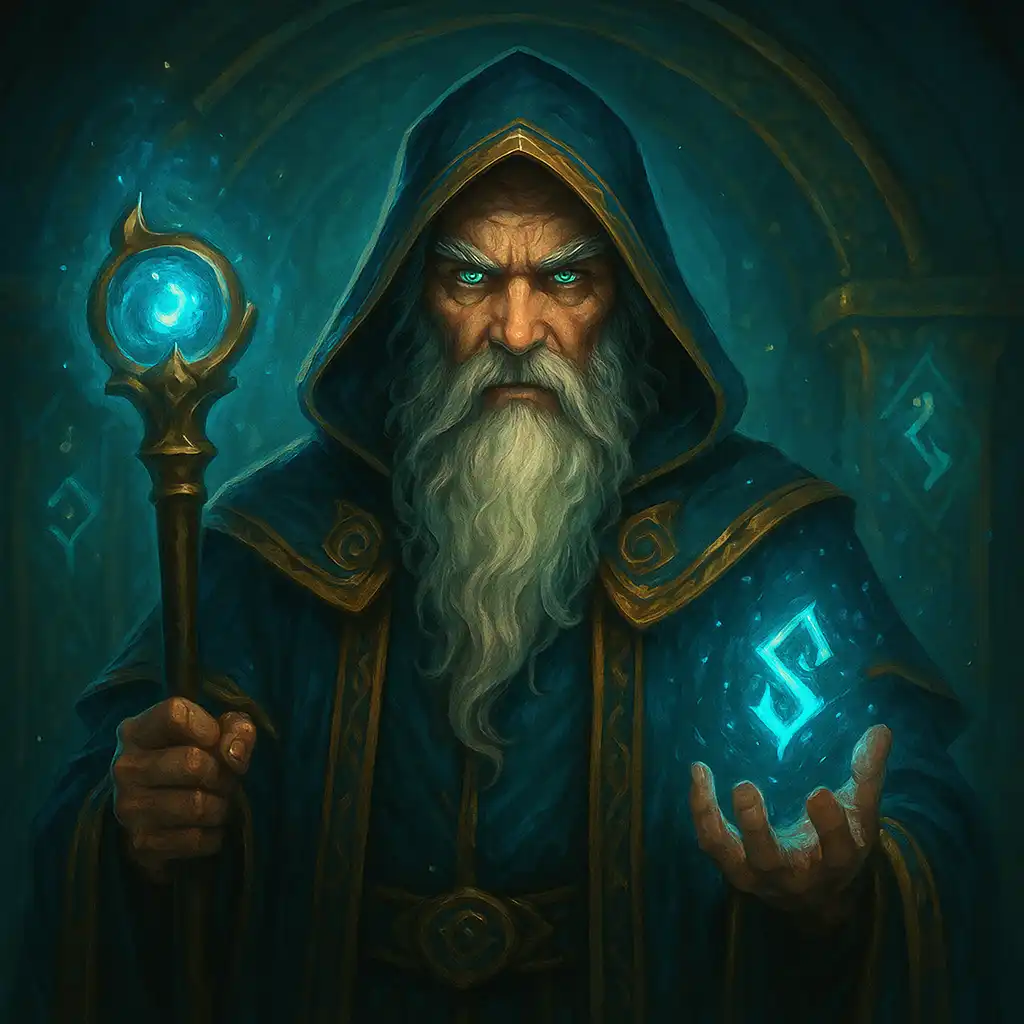 Slot Rise of Merlin dostępny w SansCasino